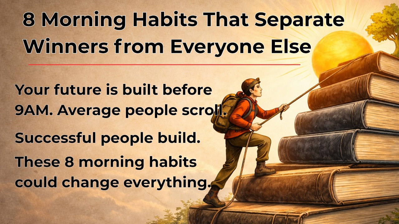 Miracle Morning Habits – 8 Things Successful People Do Every Day | English Fluency