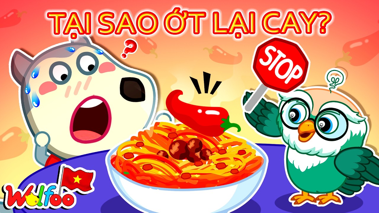 Tại Sao Ớt Lại Cay 🌶️Wolfoo Khám Phá Những Điều Mới Lạ |  Wolfoo Tiếng Việt