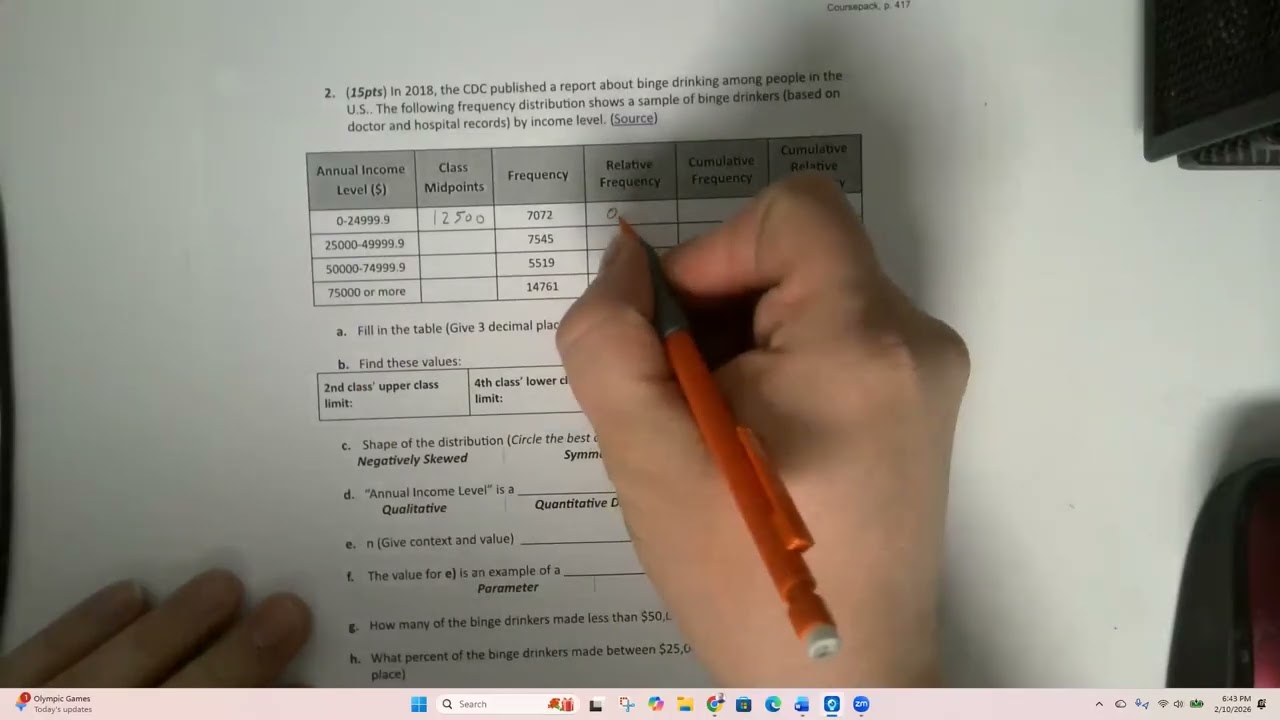 Recording of Live Session 9 - 2/10/2026