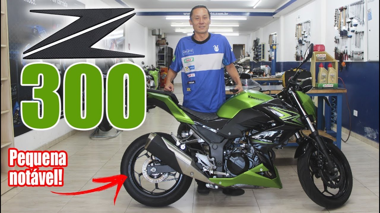 CHINA E A NOVA Z300 UMA PEQUENA NOTÁVEL! - MOTO.com.br