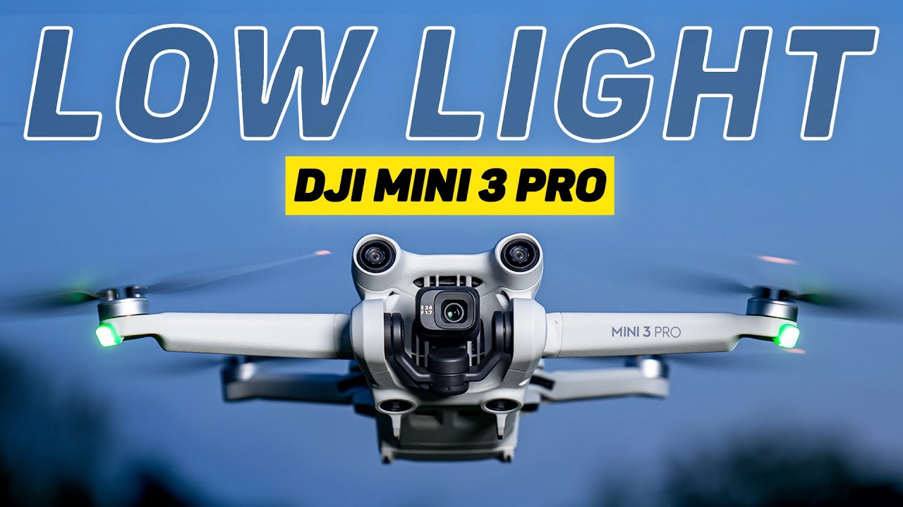Тест и примеры производительности DJI Mini 3 Pro при слабом освещении