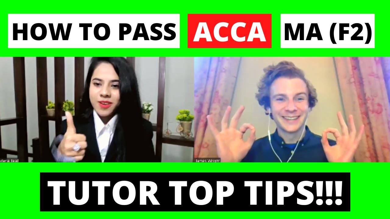 ⭐️ КАК СДАТЬ ACCA MA (F2) &mdash; ЛУЧШИЕ СОВЕТЫ ОТ РЕПЕТИТОРА, ЧТОБЫ НАБИТЬ 50%+ ⭐️ | Как сдать экзамен...