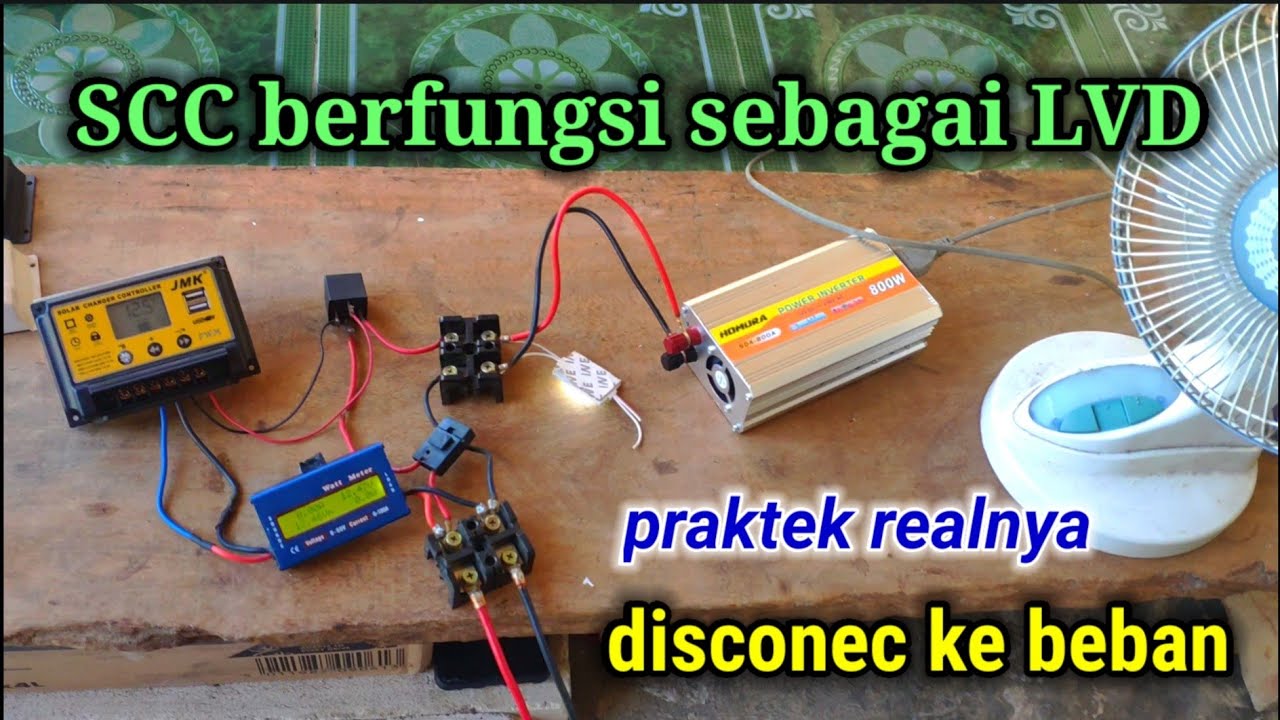 scc pwm sebagai lvd untuk aki