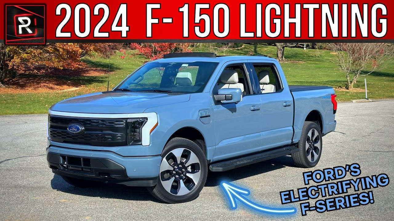 The 2024 Ford F-150 Lightning Platinum Is A Useful & Ultra Fancy Electric F-Series