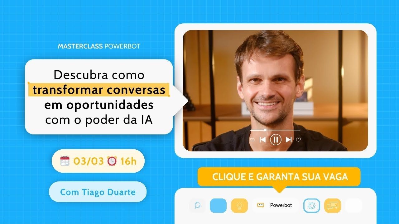 Masterclass: Como transformar conversas em leads e oportunidades com IA.