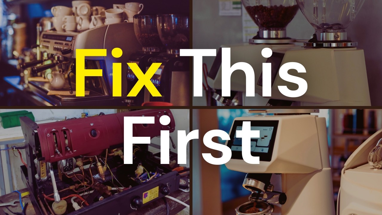 Why Most Espresso Problems Start in the Grinder (Grinder Maintenance Crash Course)
