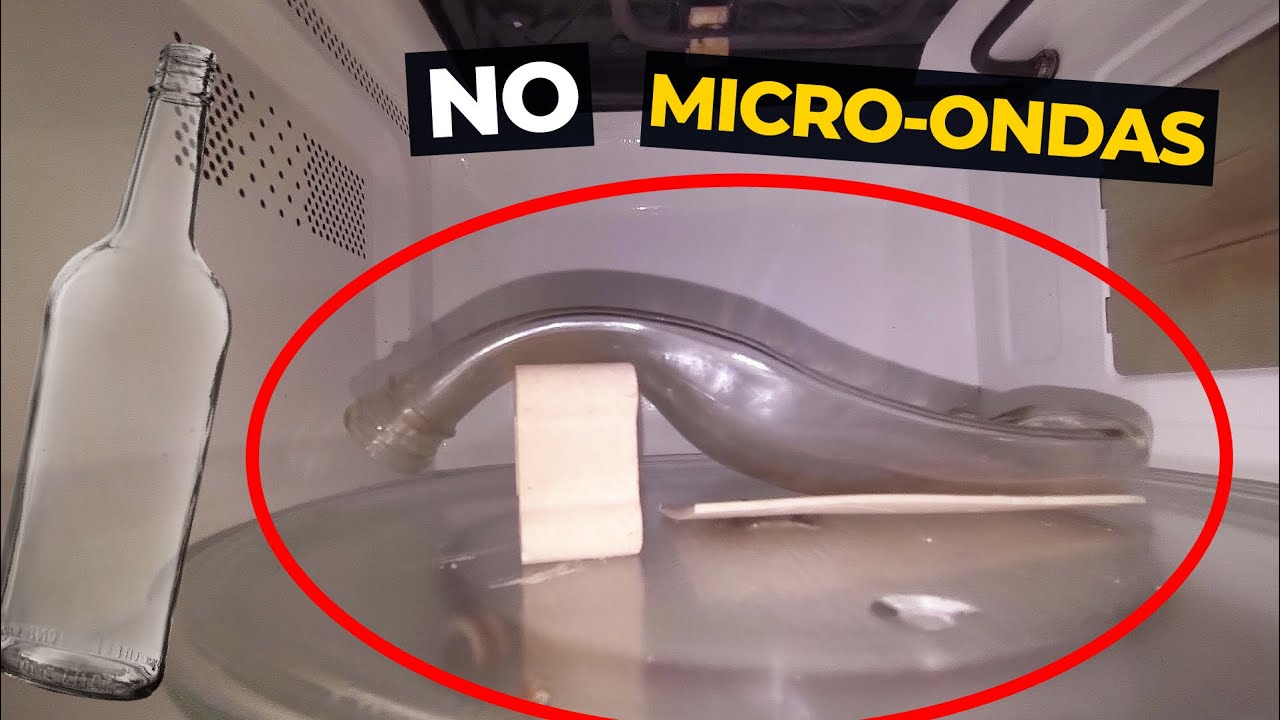 Como Derreter Garrafa Inteira no Microondas