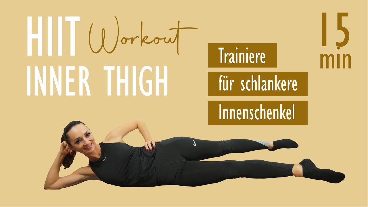 HIIT INNER THIGH WORKOUT / Trainiere f&uuml;r schlankere Innenschenkel | Katja Seifried