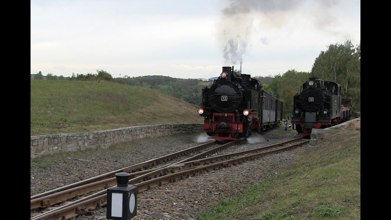 25 Jahre Mansfelder Bergwerksbahn e.V. - Sonderzüge zur Einweihung des Uhrenturms