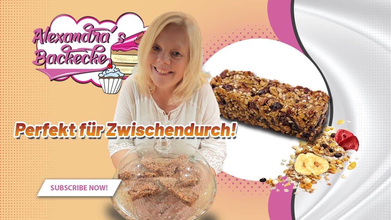 Müsliriegel ohne Zucker  einfach & gesund