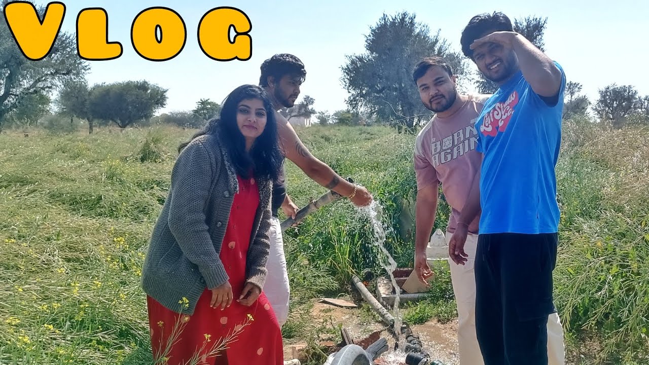 Aaj Sabh Ne Khet Me Nahaya 🤪 