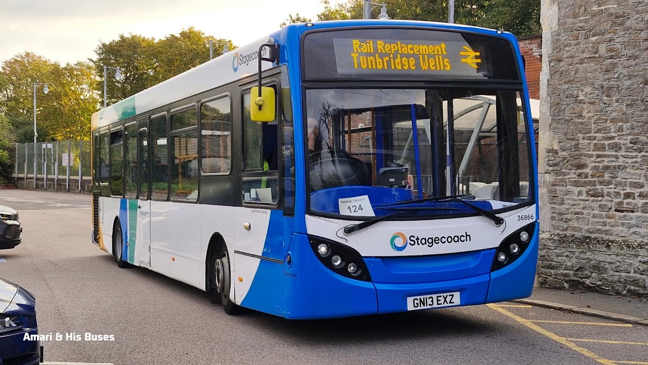 Stagecoach in Hastings Bus 36866 (GN13EXZ) • Rail Replacement to Tunbridge Wells • Taken on 28/9/25 