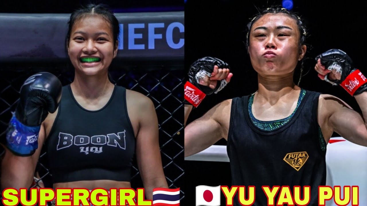 SUPERGIRL🇹🇭 VS 🇭🇰YU YAU PUI #boxing #one #fighter #karenpike 