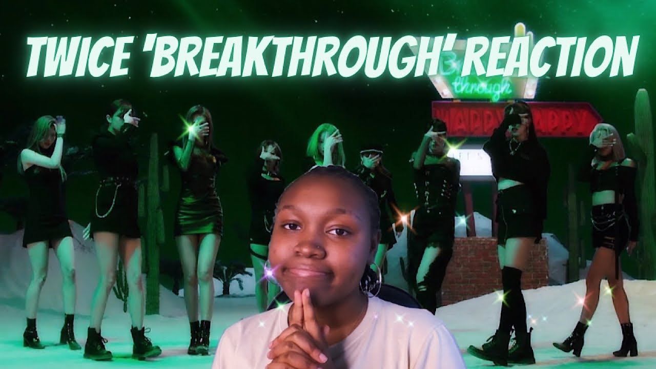 LOOK AT THE THUMBNAIL! THEY IN POSITION TO STOMP ME! | TWICE Breakthrough Music Video REACTION