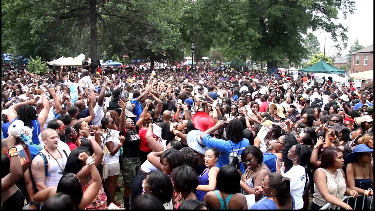 Down For my N****S-- Atlanta Greek Picnic MASSIVE CROWD STROLL 2011