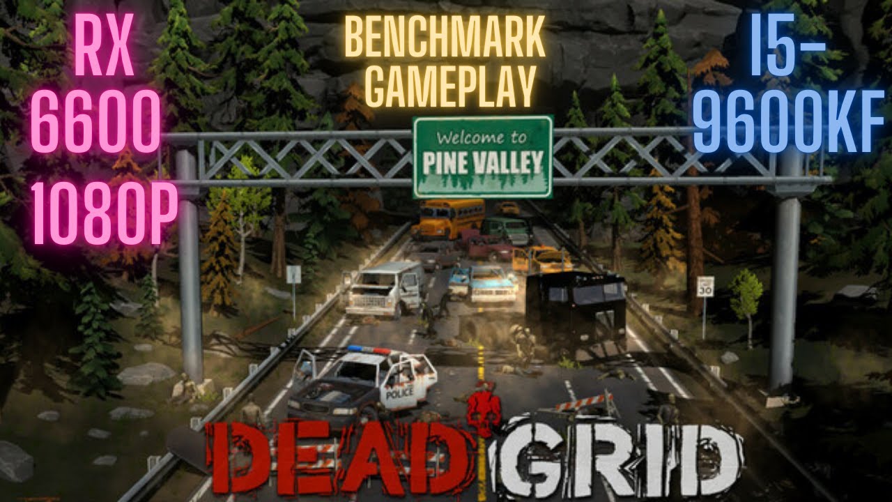 This Zombie Game is better Than Expected  RX 6600 | DEAD GRID