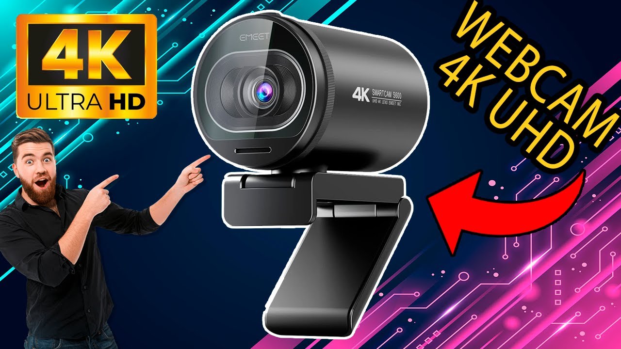 EMEET S600 4K: Unboxing + Pruebas Reales (Calidad de Imagen INCREÍBLE)