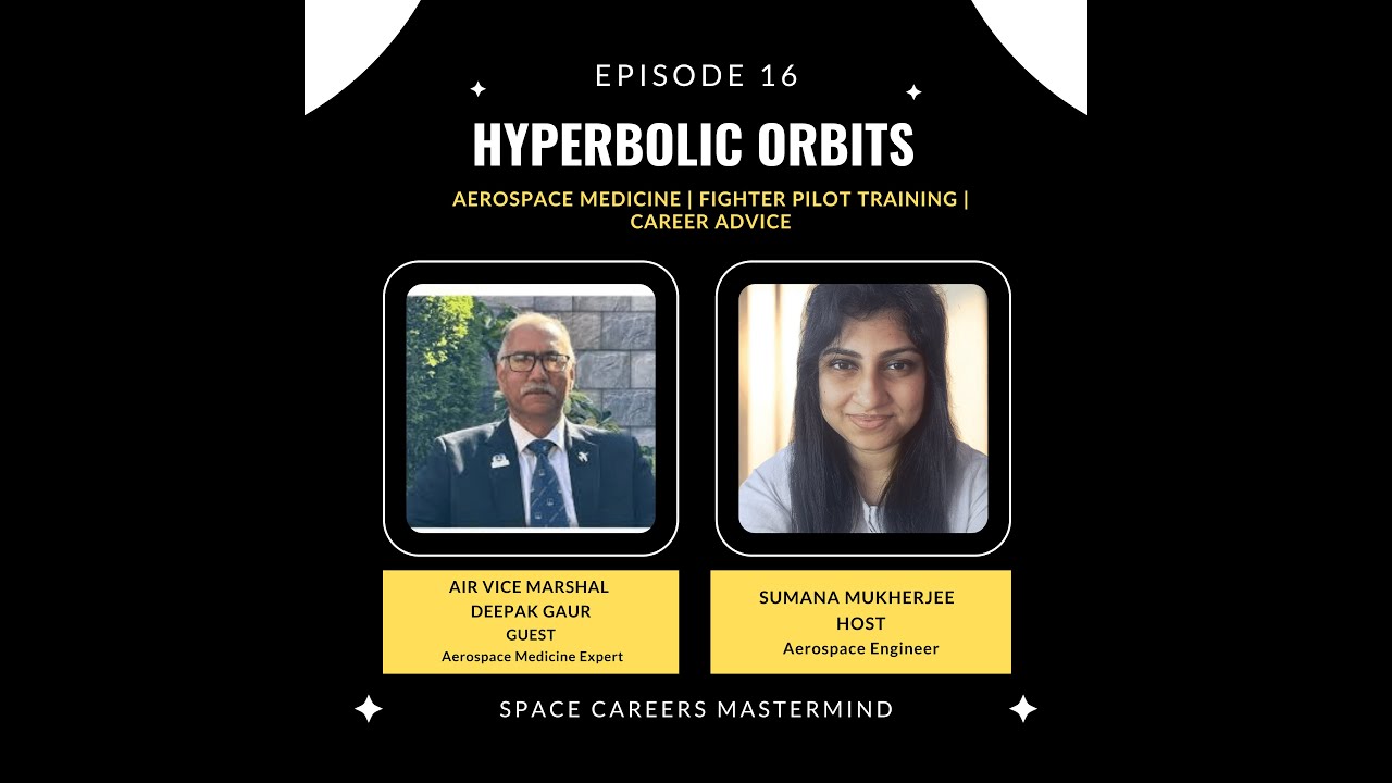 Ep. 16 Hyperbolic Orbits : Air Vice Marshal Deepak Gaur | Aerospace Medicine #fighterpilot #podcast