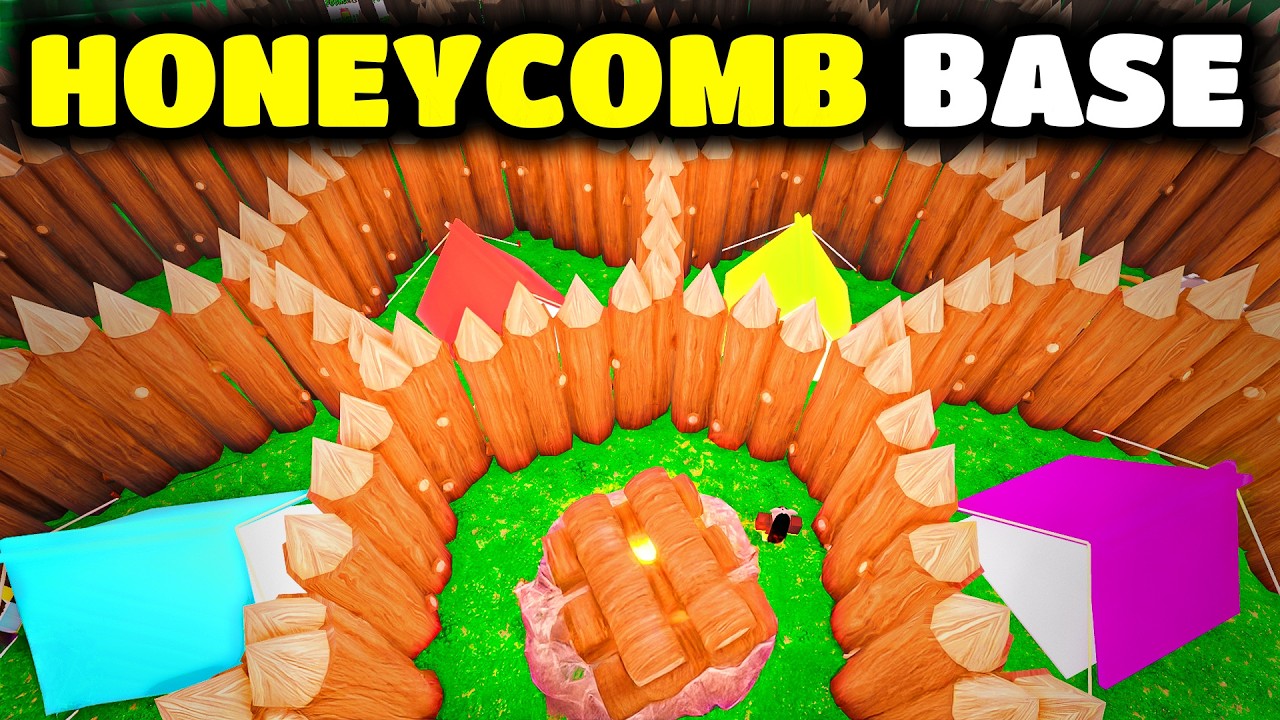 I Built a HONEYCOMB BASE! (to trick the cultists...)