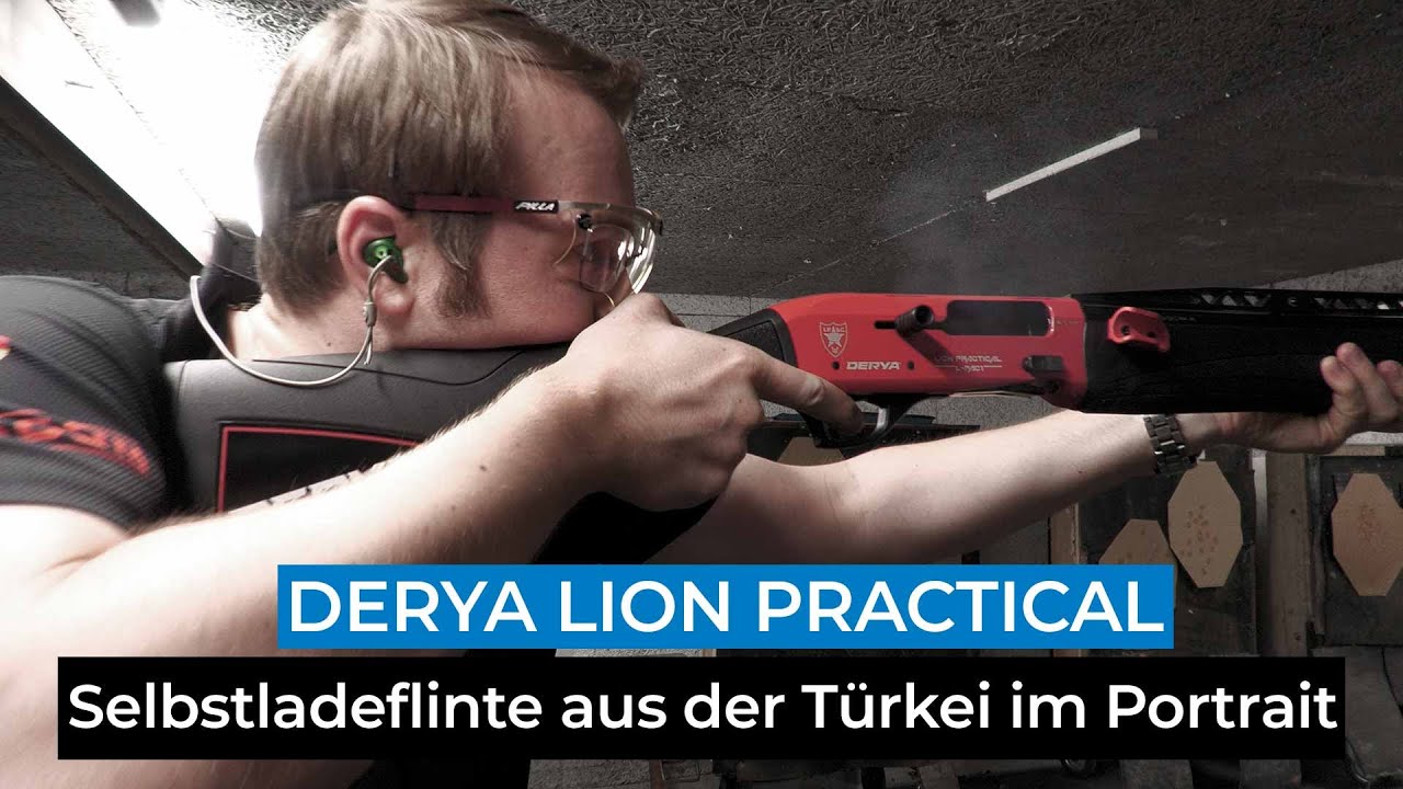 Derya Lion Practical - Selbstladeflinte aus der Türkei im Portrait auf dem Schießstand