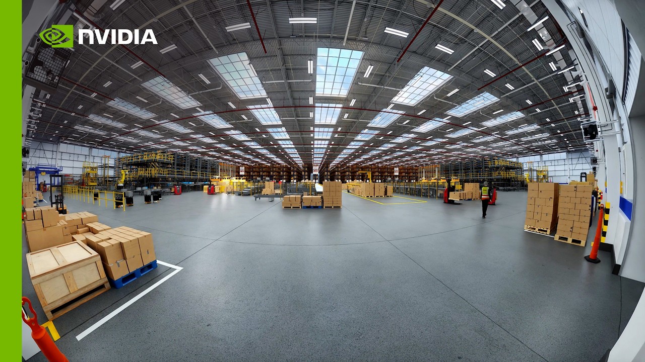 Видеомонтаж «Основополагающие технологии NVIDIA Omniverse» I, издание GTC 2026.