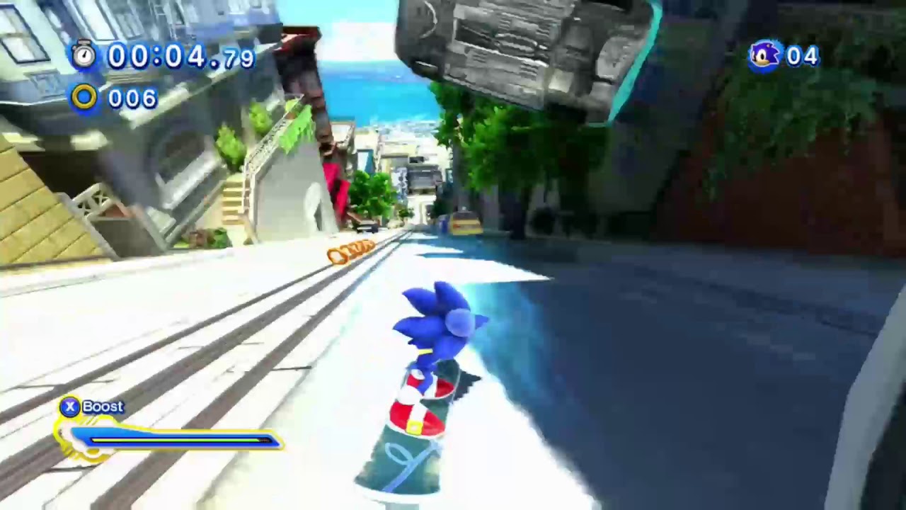 City Escape Modern Speedrun 2:07.20 (No Glitches, w/Skills) [Sonic Generations 2011]