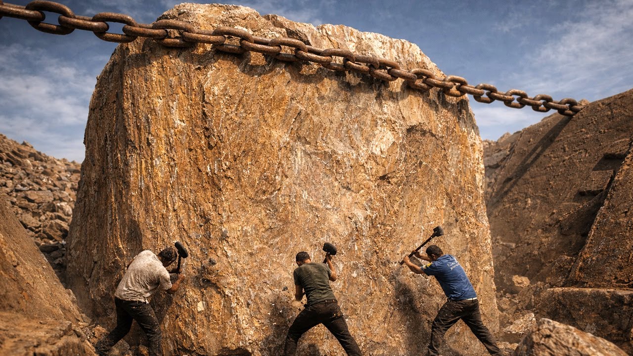 🔥“HEAVY BOULDERS CRUSHING Moments Caught on Camera! (MOST INTENSE DRAMA EVER!)”