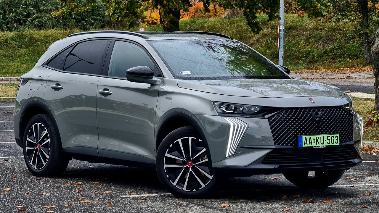 NEW Facelift DS 7 Performance Line+ E-TENSE 300 4X4 Lacquered Grey
