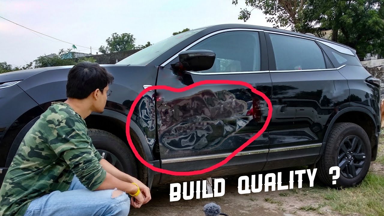 Both New & Old Harrier Met With An Accident - Build Quality ?