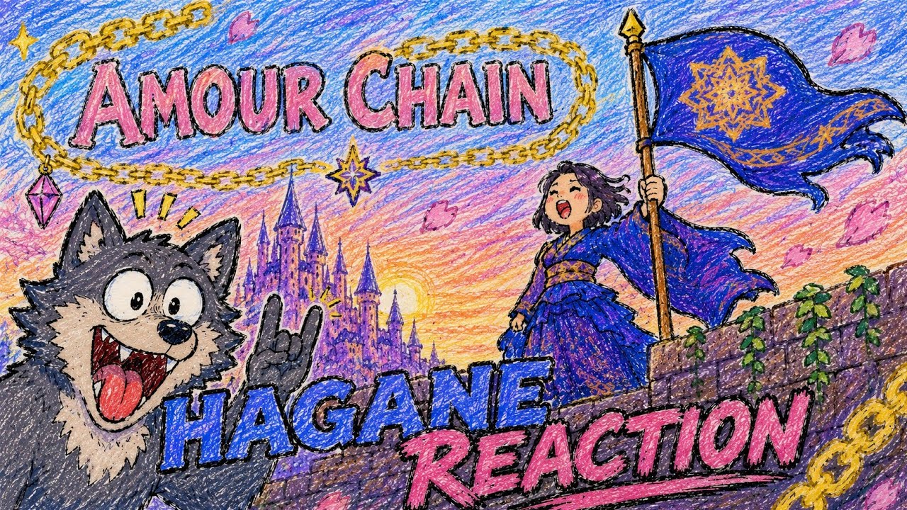 Hagane - Amour Chain {FIRST TIME HEARING} Epic catchy chorus!