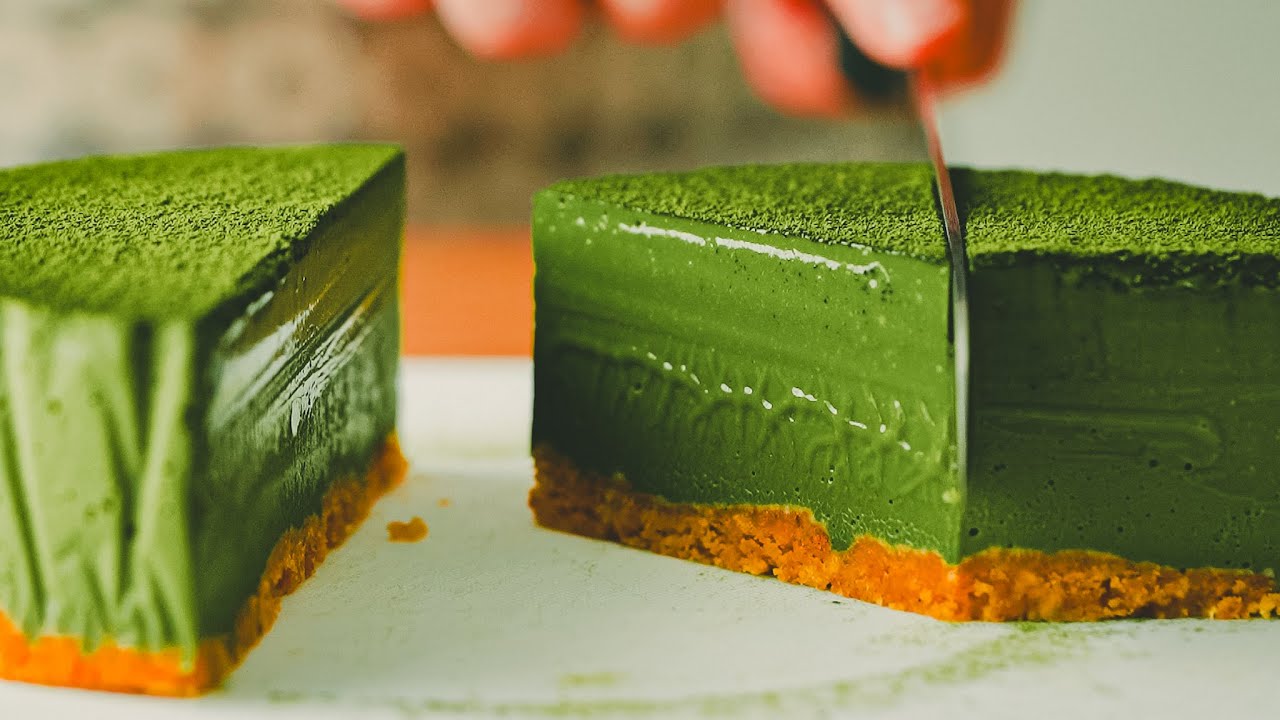 Uji Thick Matcha Cheesecake｜Exclusive Luxurious No-Bake Recipe