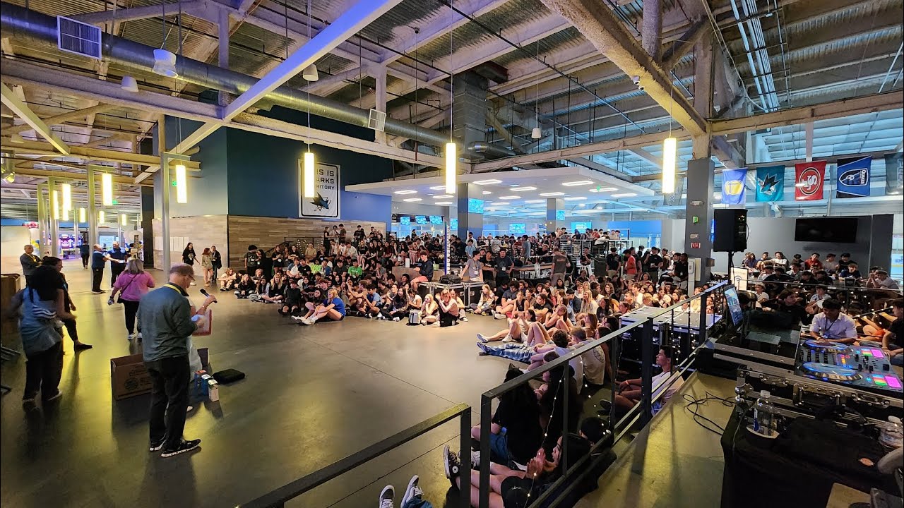 4 Alto TS410's and 4 Bose Sub2's - Los Altos and Mountain View High Grad Night Setup