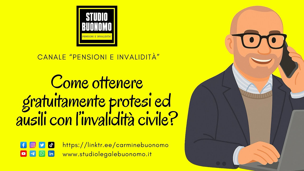 Come ottenere gratuitamente protesi ed ausili con l’invalidità civile? 