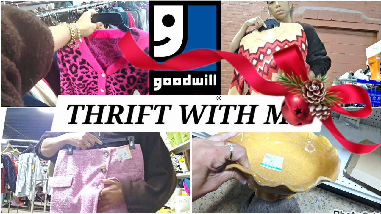 Покупки в секонд-хенде Goodwill со мной | Покупки в секонд-хенде | Рождественские покупки в секон...