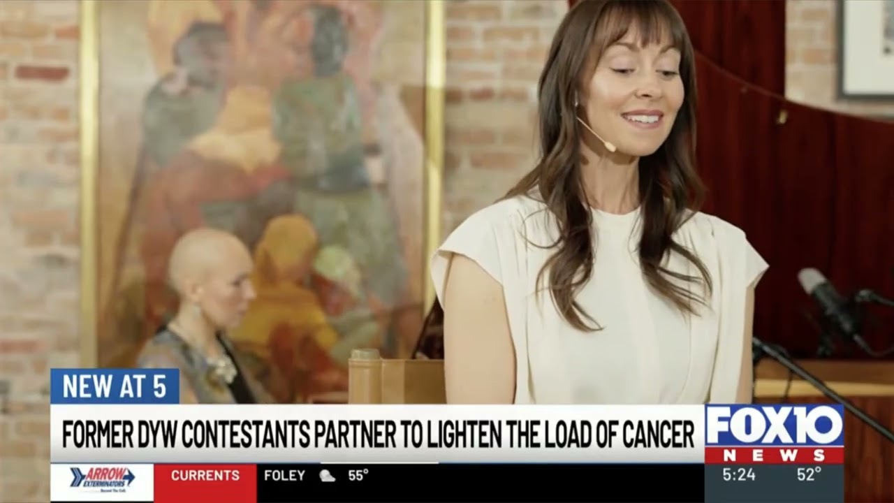 Former DYW Contestants Partner To Lighten the Load of Cancer - Fox10 News Story