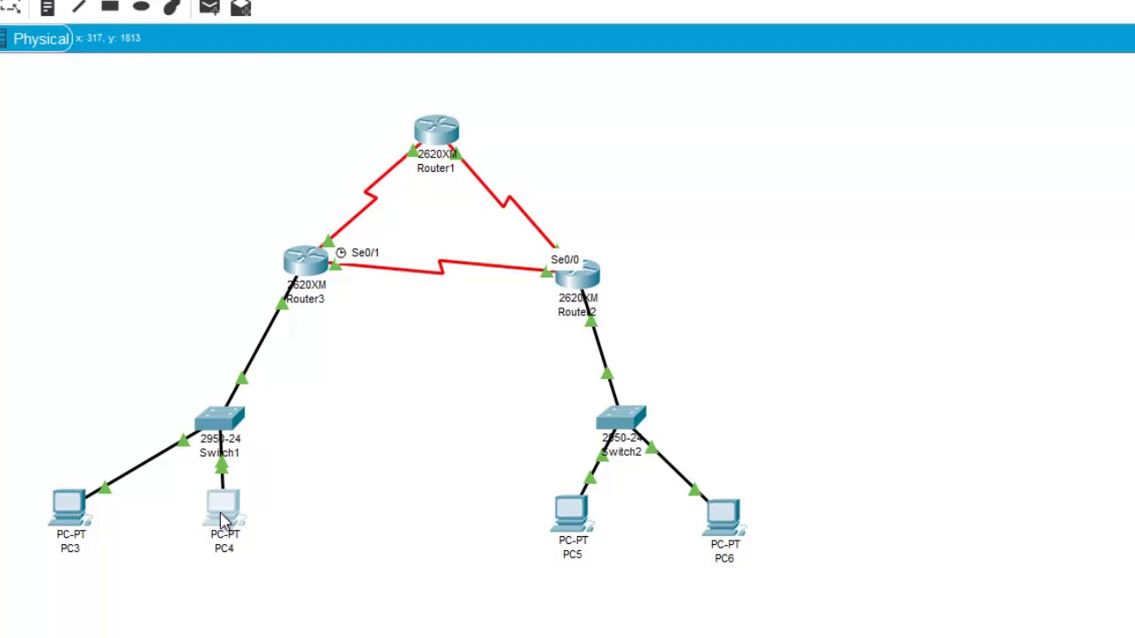 Configuration de routeur RIP v2