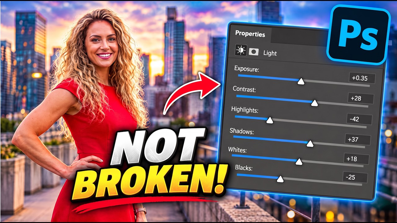 Новый слой &laquo;Коррекция освещения&raquo; в Photoshop работает исправно!
