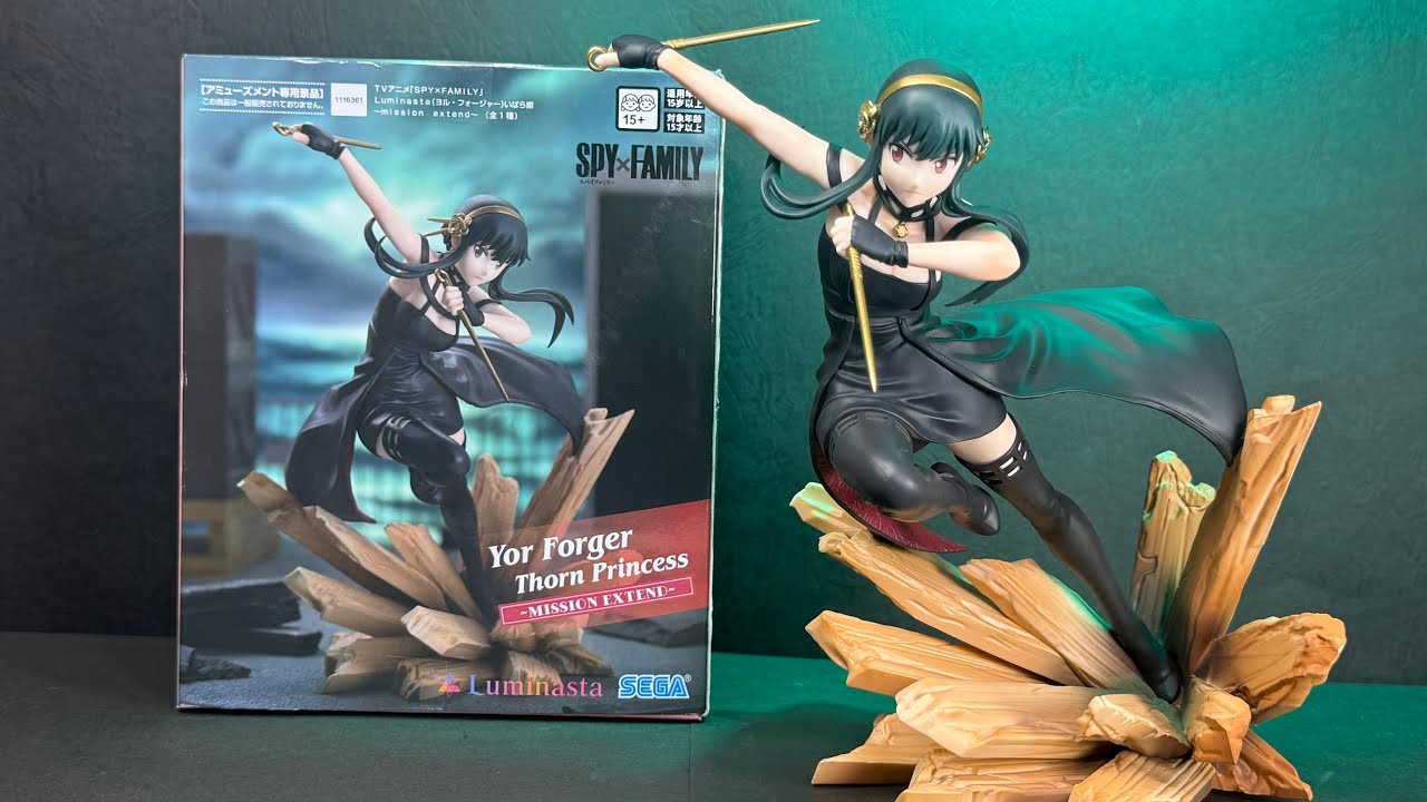 Yor Forger &ndash; Luminasta Mission Extend Version Figure Review | SPY&times;FAMILY by SEGA