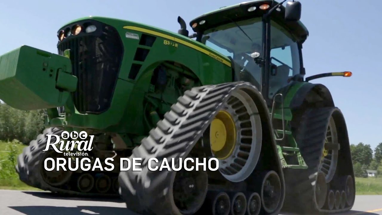 Orugas de Goma, Versatilidad, precisión, fuerza y ganancia, la sustentabilidad para nuestro suelo