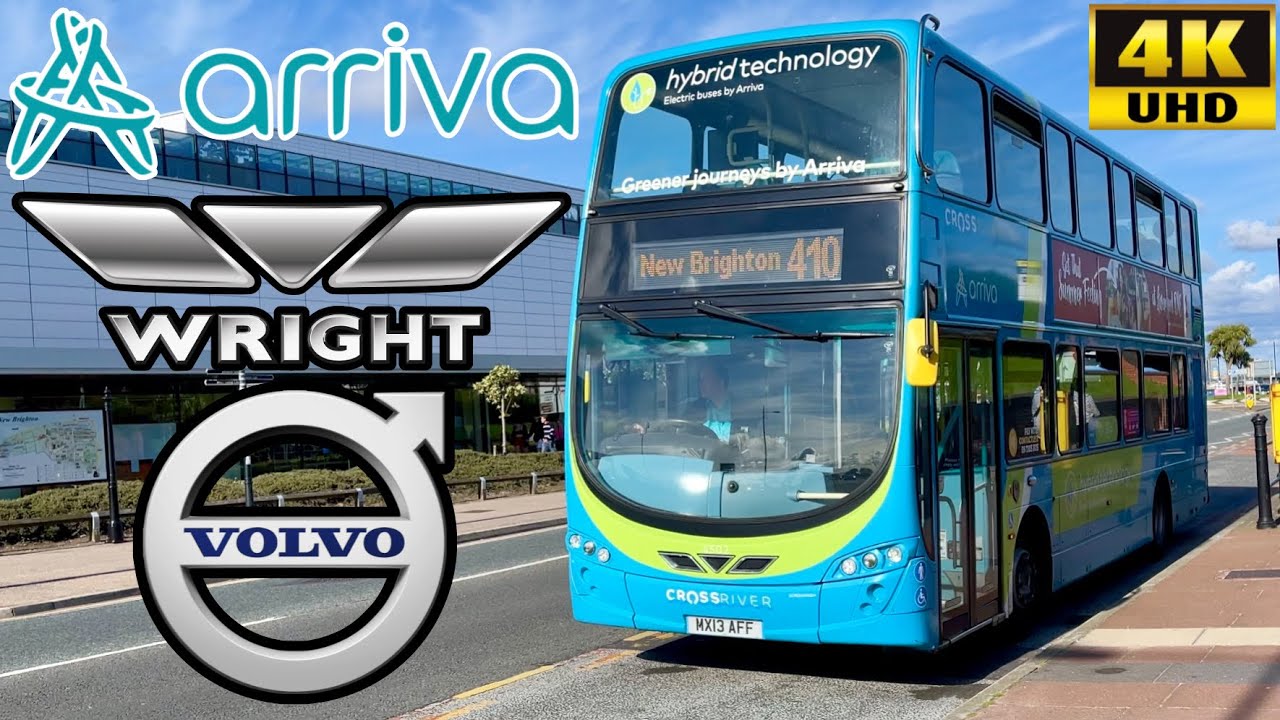 [Arriva Merseyside: 410 Clatterbridge to New Brighton via Woodside] Wright Eclipse Gemini2 VolvoB5LH