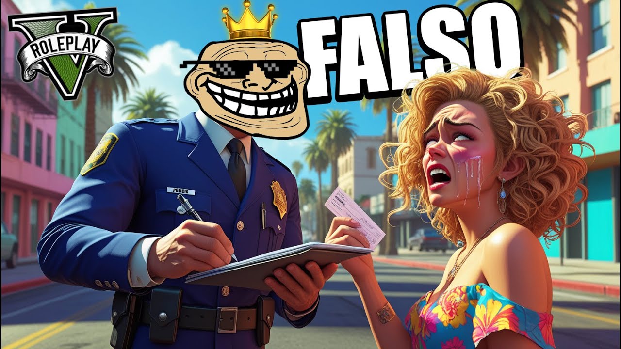 Me Hice Policia Falso Para Trollear Antiroles