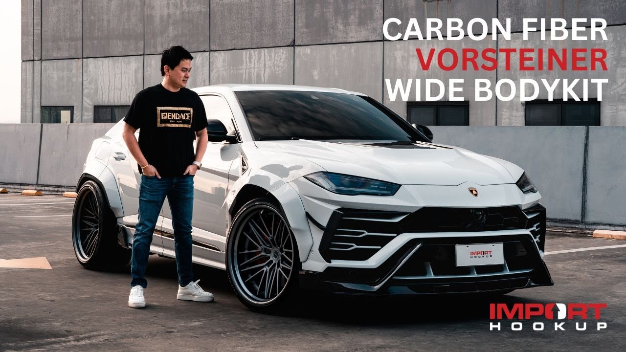 Lamborghini Urus With a Full Carbon Fiber Vorsteiner Wide Bodykit!