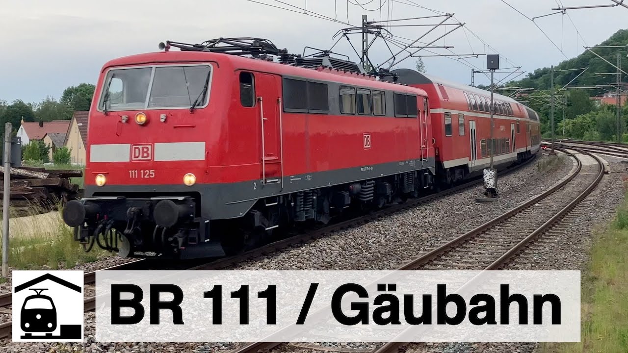 BR-111-Sandwich auf der G&auml;ubahn wg. Streckensperrung