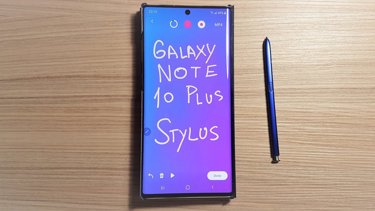 Samsung Galaxy Note 10 Plus Stylus S Pen tips and tricks