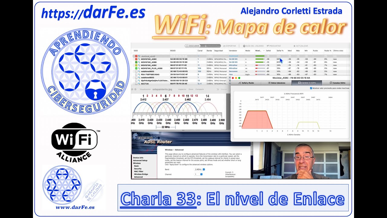 🌐 WiFi - Mapa de calor (nivel de Enlace) - Aprendiendo Ciberseguridad paso a paso - Charla 33