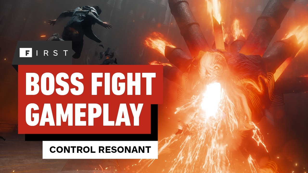 Control Resonant: Exclusive Boss Fight Gameplay - IGN First