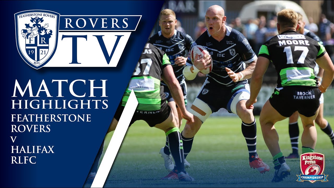 ГЛАВНЫЕ МОМЕНТЫ МАТЧА: Featherstone Rovers 8-28 Halifax
