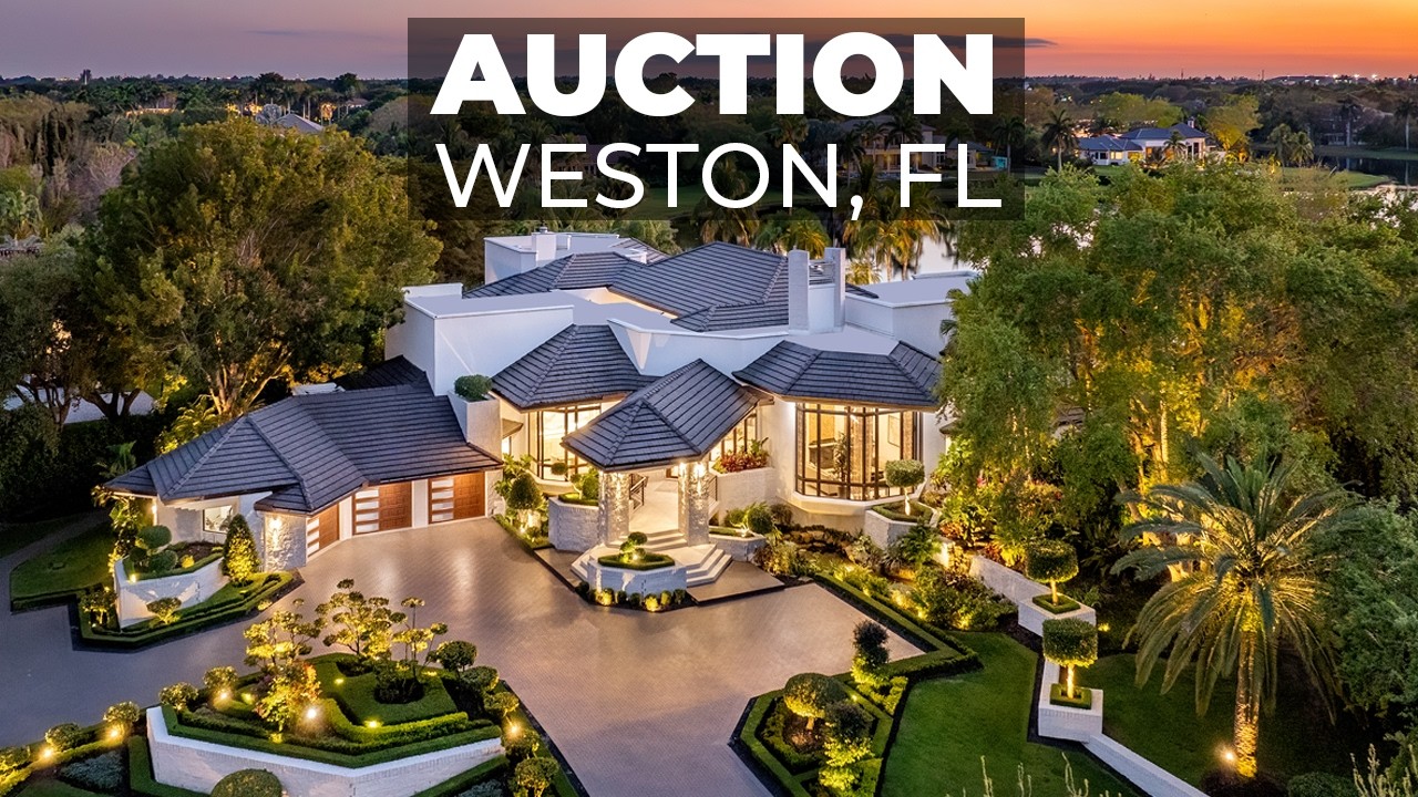 AUCTION // 2965 NE Surrey Ln, Weston, FL