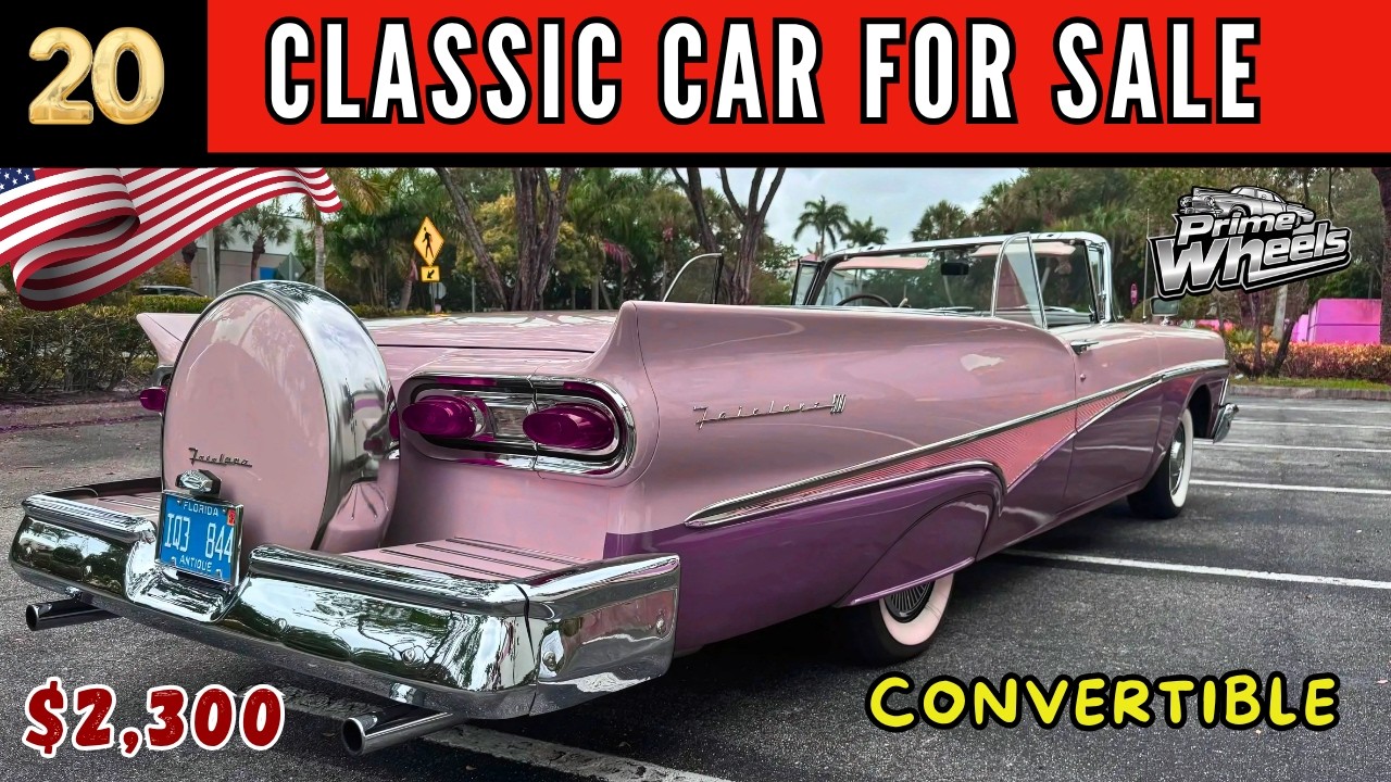 20 classic convertible for sale cheap again
