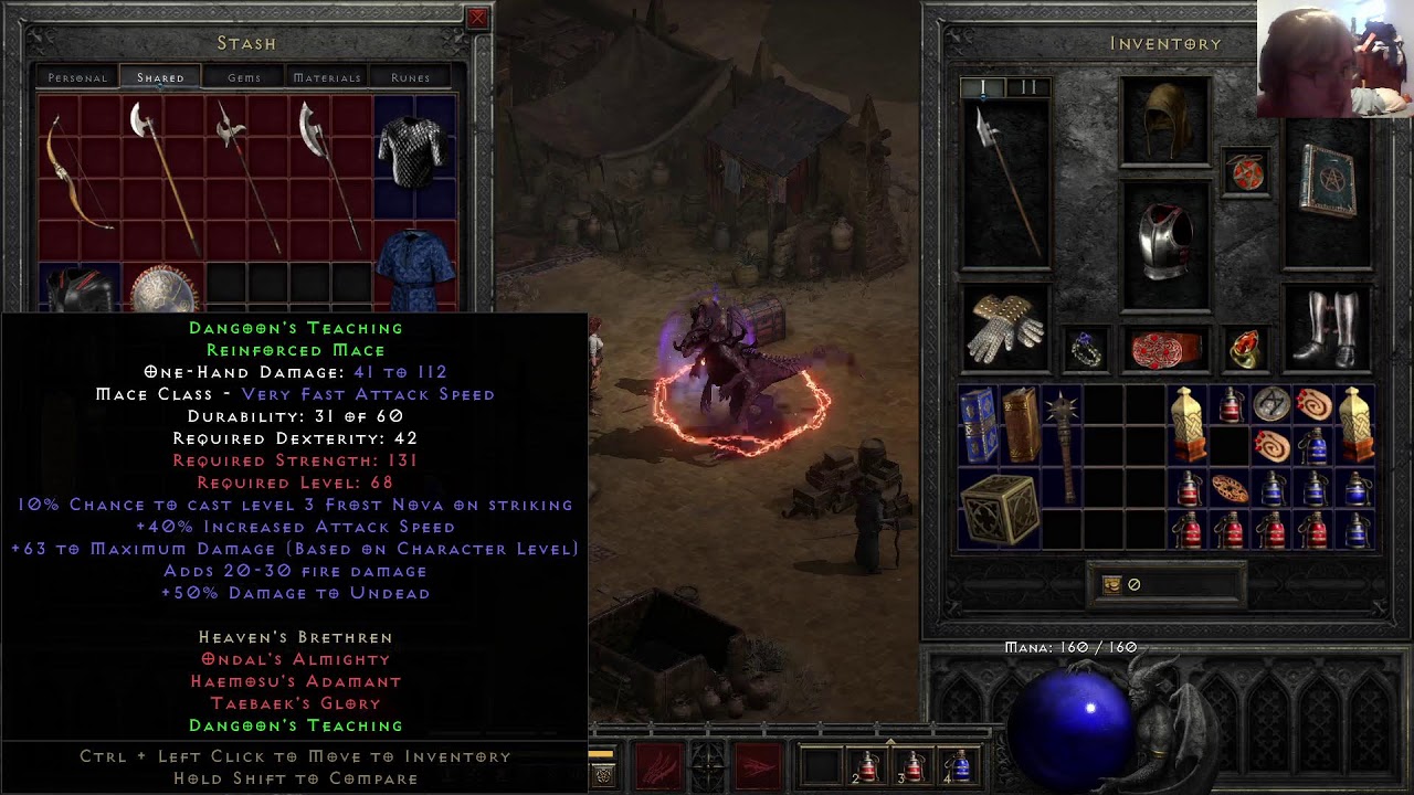 Diablo II - Making a new Warlock for ladder - down to party play! Just ask